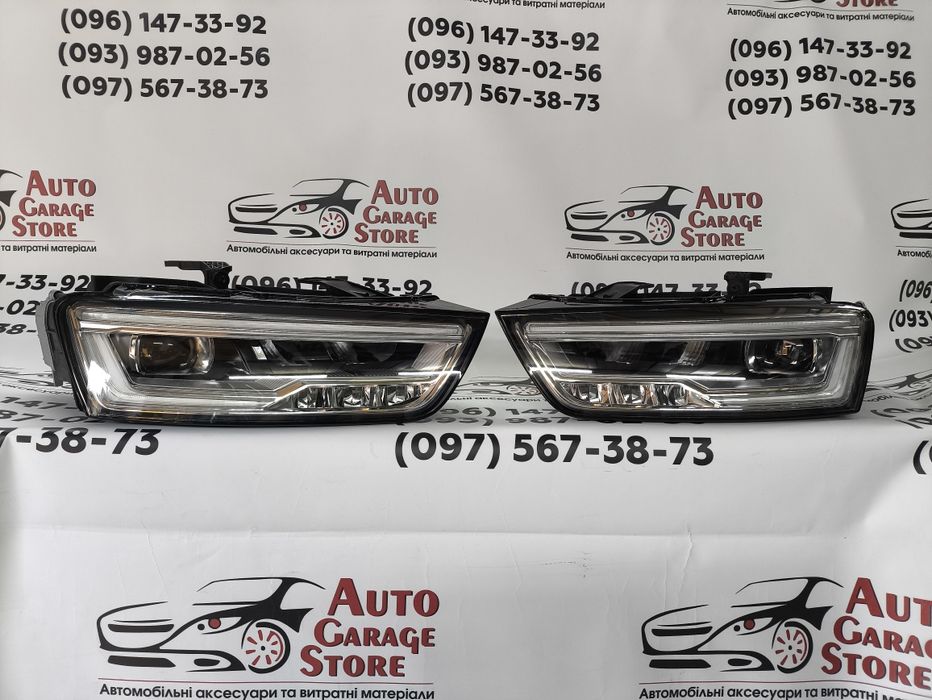 Фари Full Led Audi Q3 8U рест 2015 2016 2017 2018