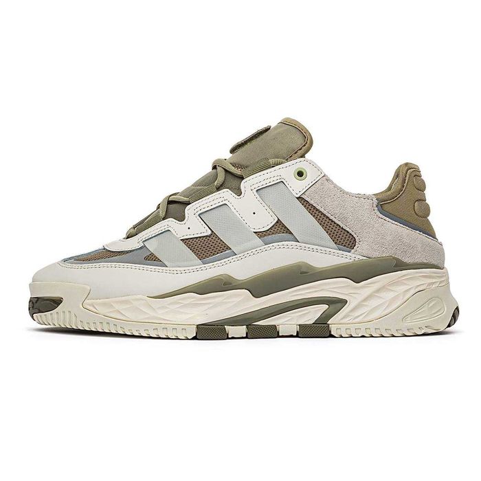 Мужские кроссовки Adidas Niteball "Beige/Khaki" Размеры 40-45