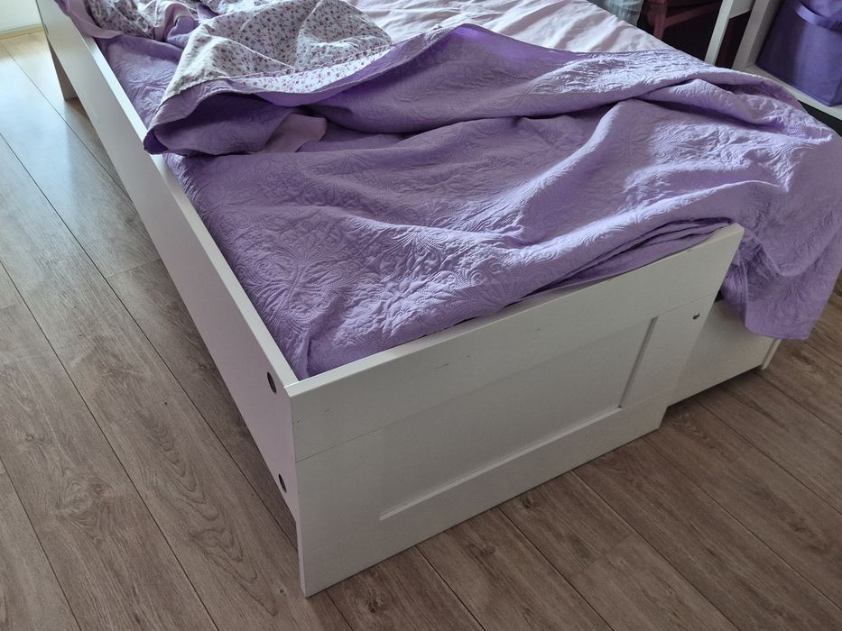 Cama Individual com duas gavetas