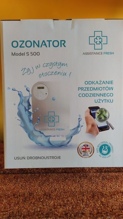 Ozonator s 500 - nowy !!!