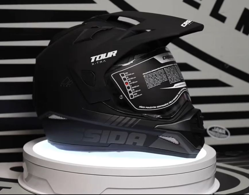 Kask motocyklow Cassida Tour ECE 06 Przygotowany pod intercom XS-XXL