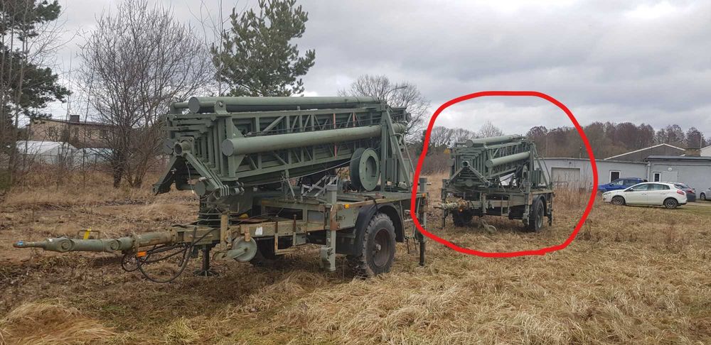 Maszt - 25m, wieża - 25m
