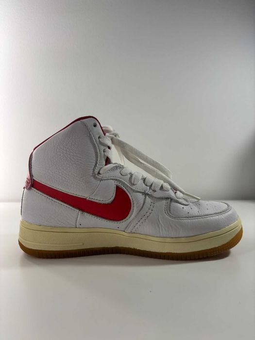 Tênis Nike Air Force 1 High Sculp Gym Red Unisexo