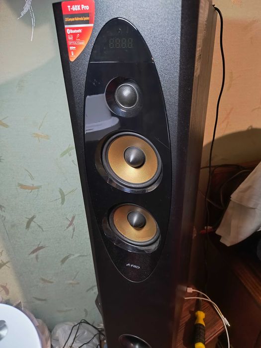 Акустична система F&D T-60X Pro. Касетна дека тюнерКиїв