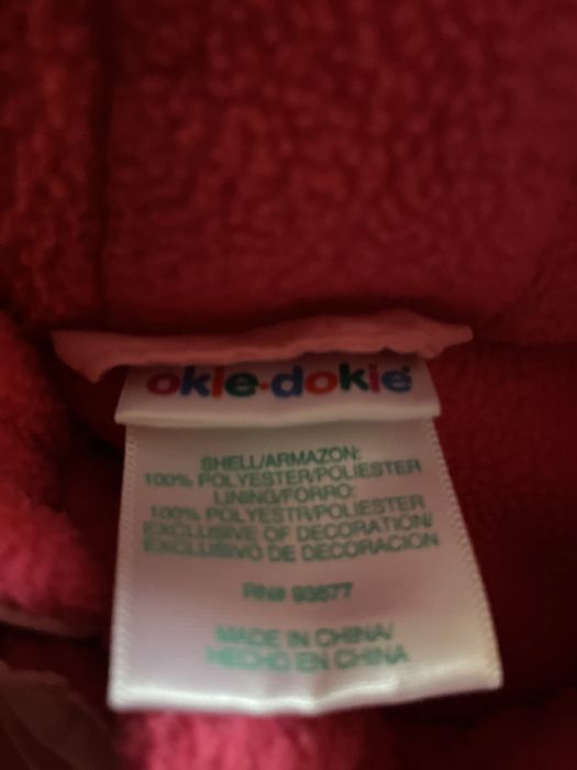 Тёплый комбинезон на девочку.