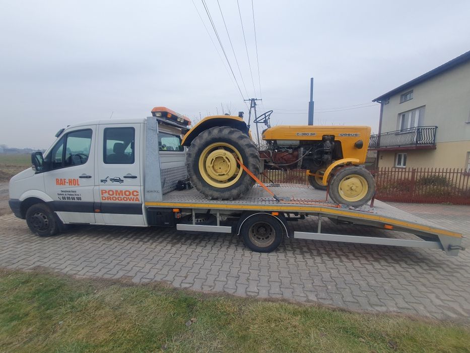 Laweta na 6, 5 osób, autolaweta, auto hol pomoc drogowa