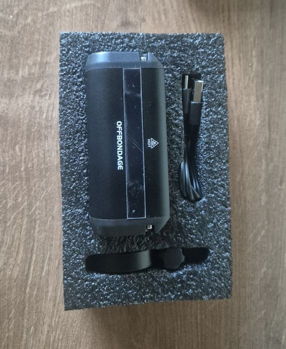 NOWA Lampka rowerowa OFFBONDAGE 900 lm | Aluminium | USB-C