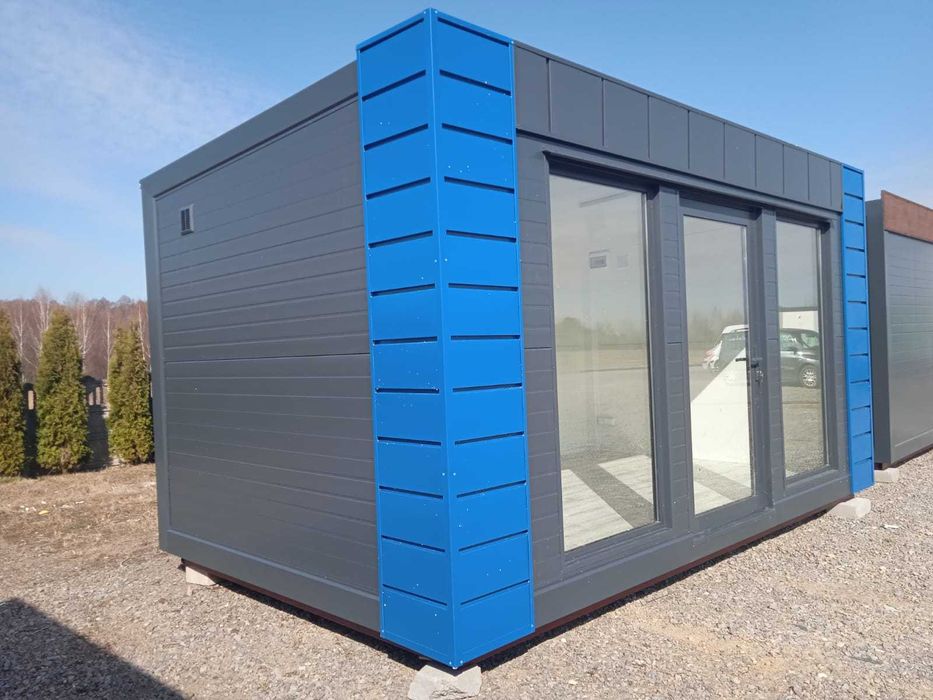 Kontener Biurowy Handlowy Mieszkalny Socjalny Domek 6x3 7x3 8x3 9x3