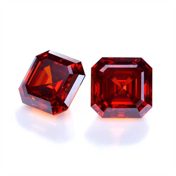 Diament Moissanit Asscher 6x6mm- 1CT VVS1-D