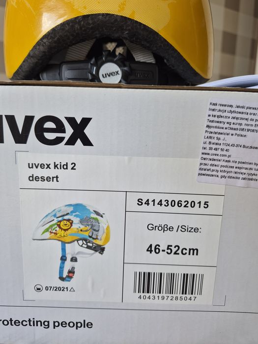 Kask rowerowy dziecięcy UVEX