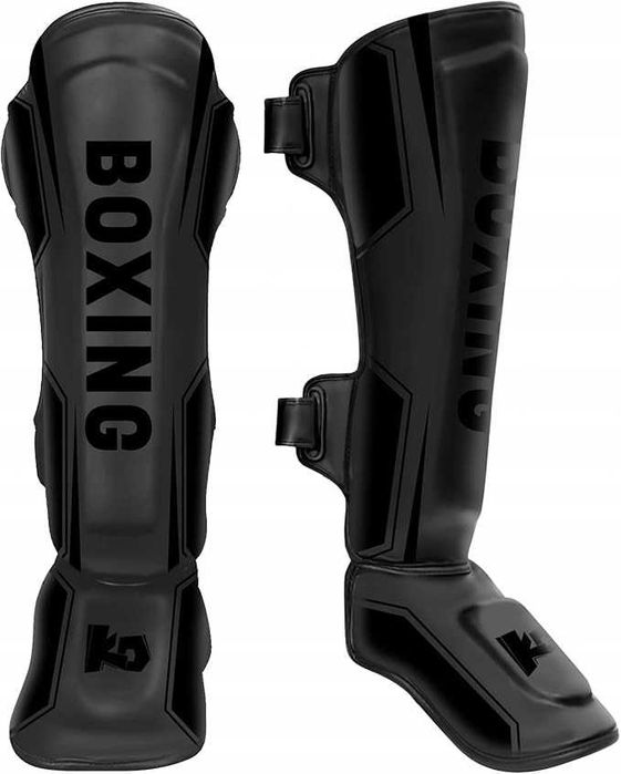 NZQXJXZ Ochraniacze na nogi Kickboxing Muay Thai, rozmiar L