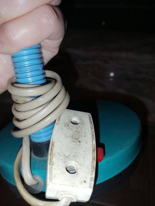 Lapka stołowa biurkowa lampka Vintage ozdobna