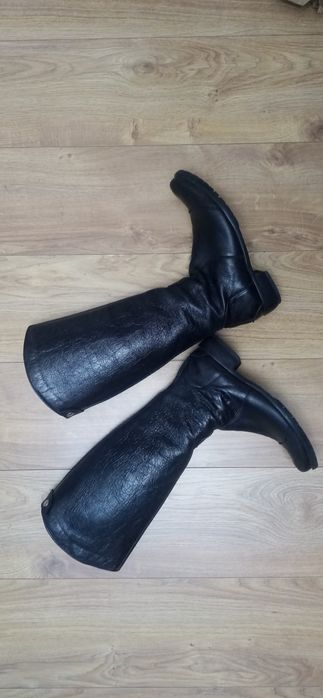 Kozaki naturalna skóra