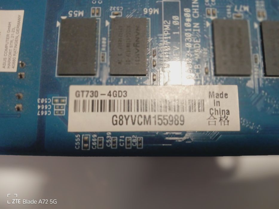 Placa gráfica gt730-4gd3