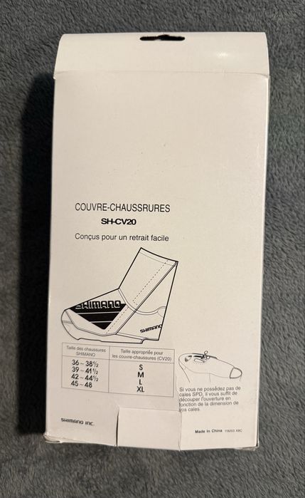 Ochraniacze na buty rowerowe/kolarskie Shimano Shoe Covers