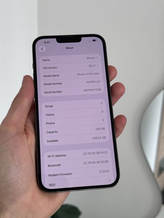 iPhone 13 Pro Max 256 Gb neverlock