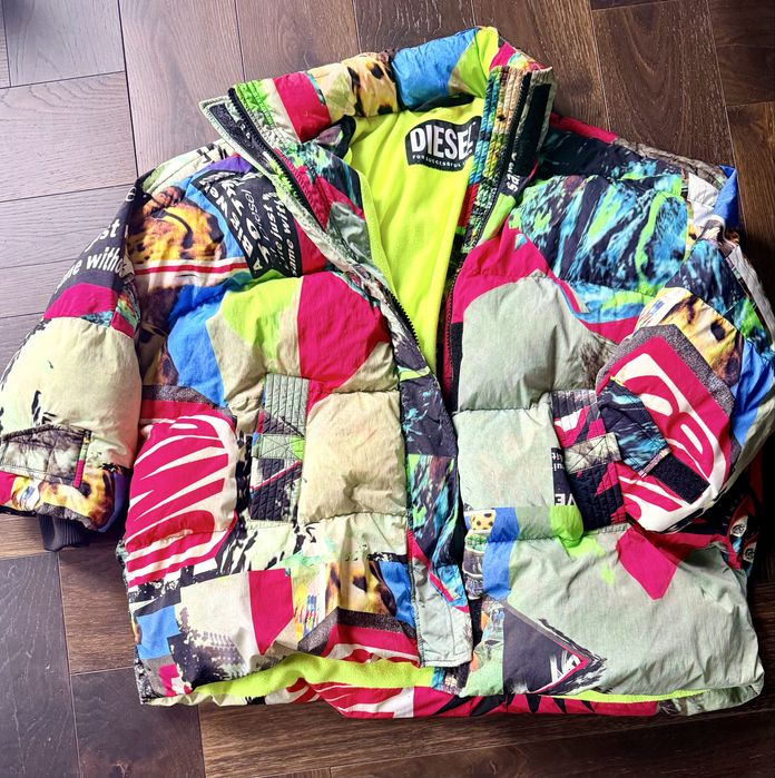 Diesel пуховик женский