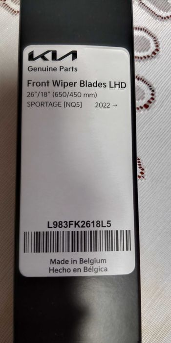 Новые стеклоочистители (дворники)