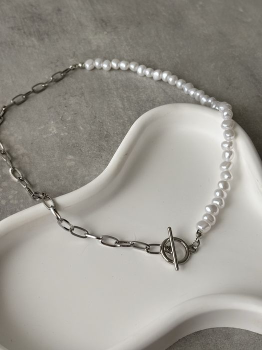 Naszyjnik perły łańcuch Zezu jewelry
