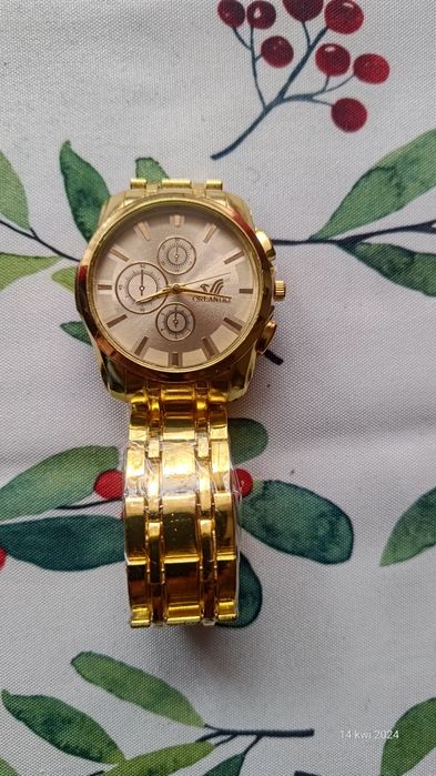 Zegarek złoty Orlando No:38 nowy