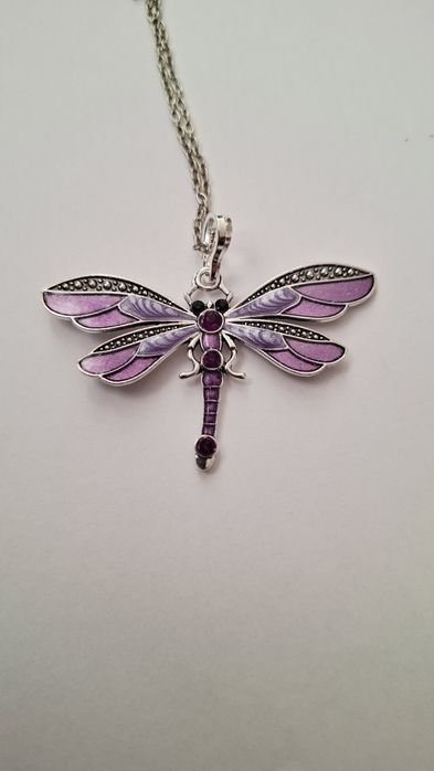 Naszyjnik motyl nowy