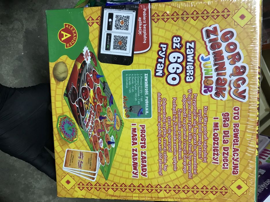 Gra Gorący ziemniak Junior