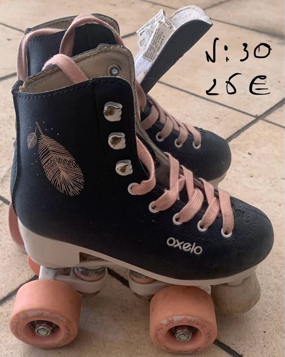 Patins para iniciacao a patinagem