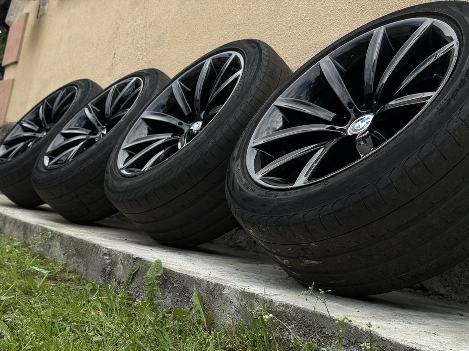 Оригинальные диски разноширокие R19 5 120 BMW Star- Spoke Style 231 E60 ...