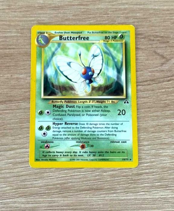 Neo Discovery Cartas Originais Pokémon TCG WOTC - ING