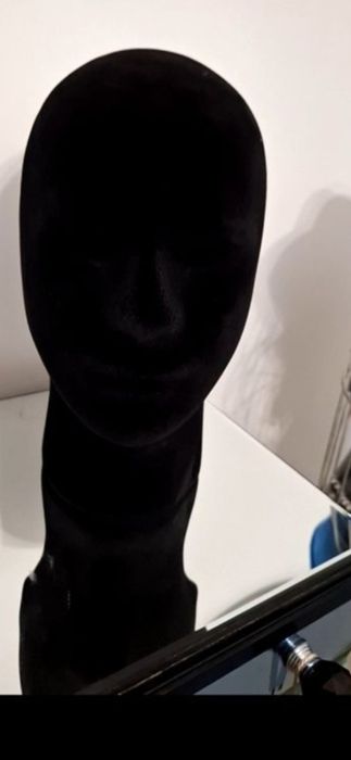 Manekin Głowa welur