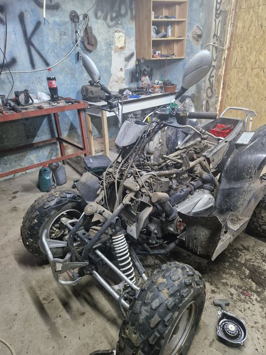 Naprawa skutery quad motocykle