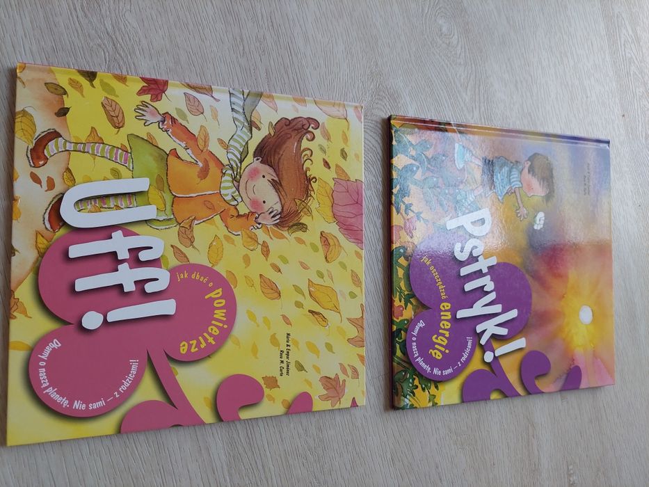 Pstryk i uff dwie książki nowe