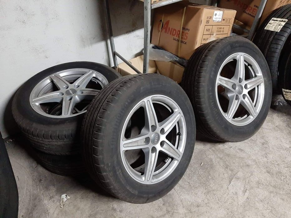 Conjunto 4 rodas Audi - como novos