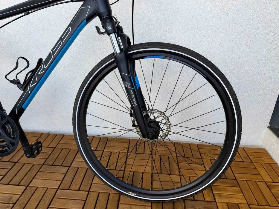 Rower crossowy KROSS Evado 4.0 (Rozm. M) + Akcesoria