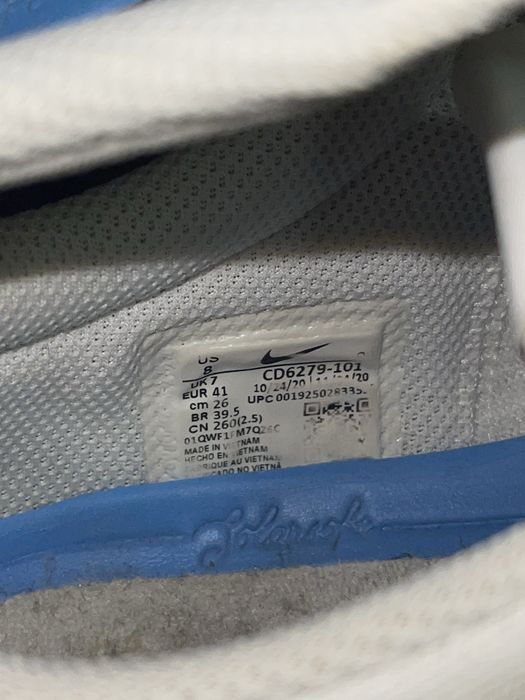 Кеды Nike SB charge canvas