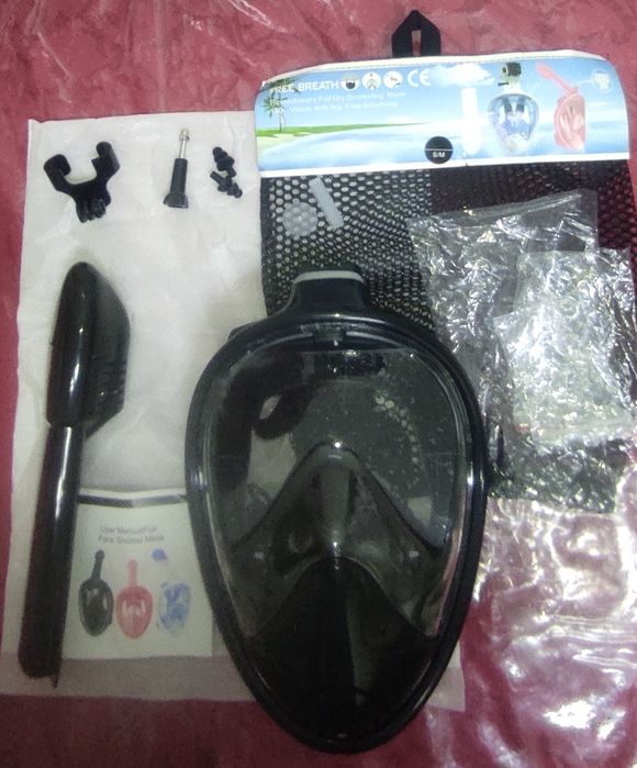 Vendo Máscara de snorkel nova