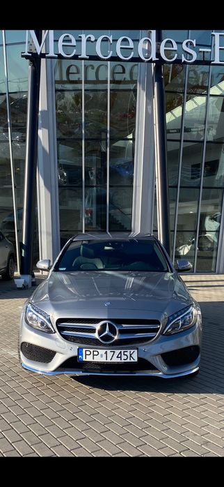Mercedes-Benz Klasa C Salon Polska 4Matic pakiet AMG nagłośnienie Burmester