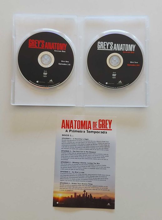 Série Anatomia de Grey - Temporada 1