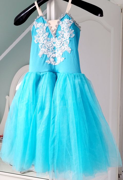 Sukienka tiulowa z body ,baletowa