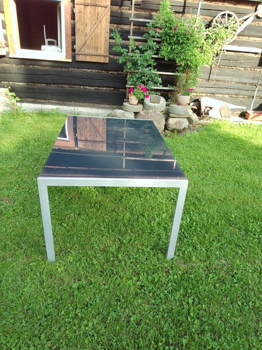 Stolik ogrodowy szklany