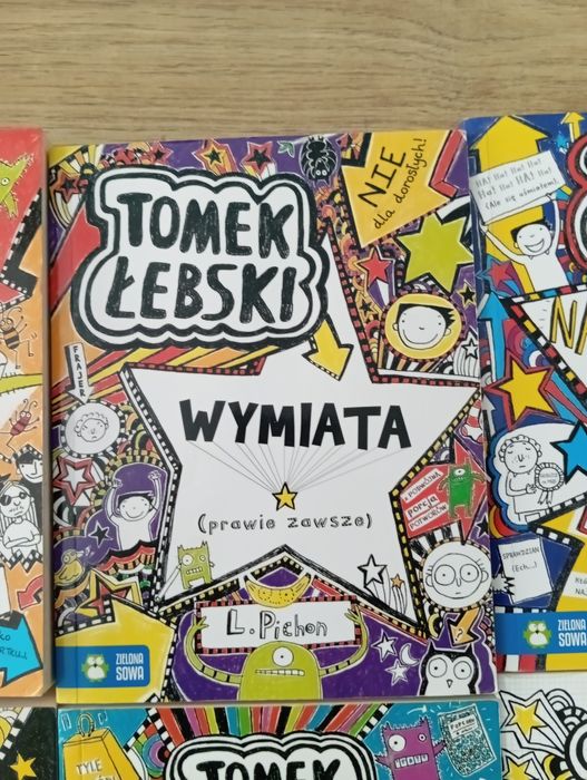 Tomek łebski Zestaw tomów (3-10)