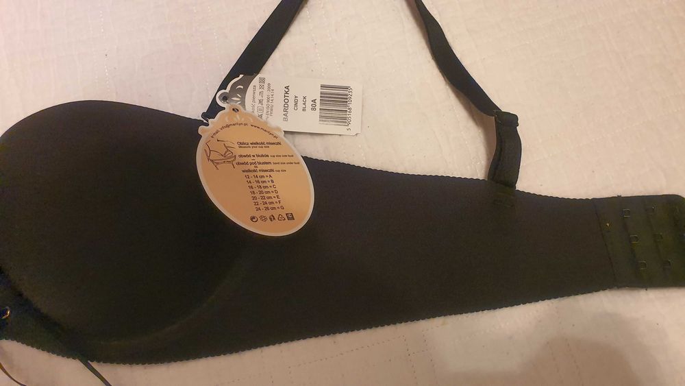 Biustonosz bardotka stanik Marylin Poupee 75B 80A