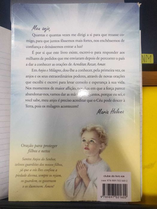 Livro Orações e milagres Maria Helena