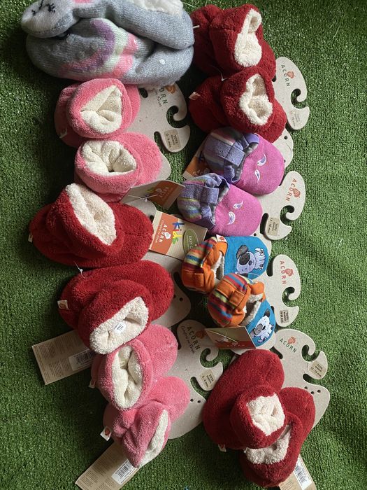 Шкарпетки тапки тапочки балетки дитячі дорослі зимові новорічні