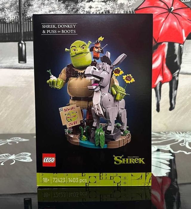 Конструктор LEGO Exclusive 72423 Шрек, Віслюк і Кіт в чоботях