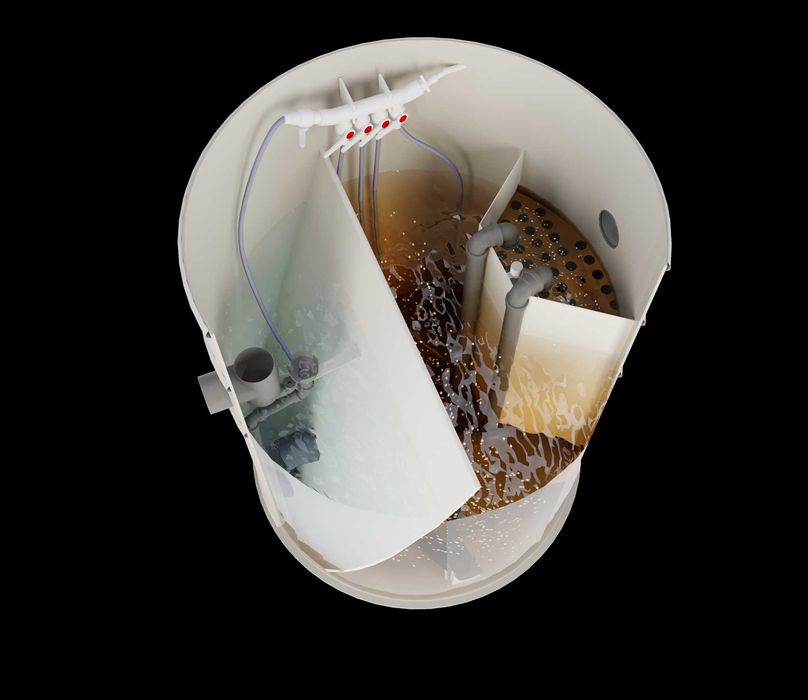 Oczyszczalnia Biologiczna Montaż VH4 LIGHT (1-4 osób)