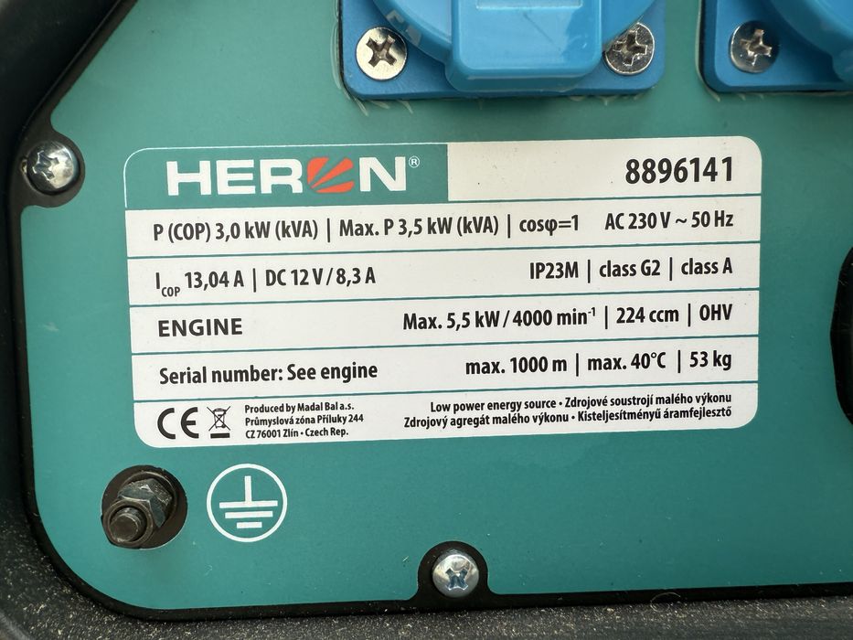 Генератор Heron 3,5 квт