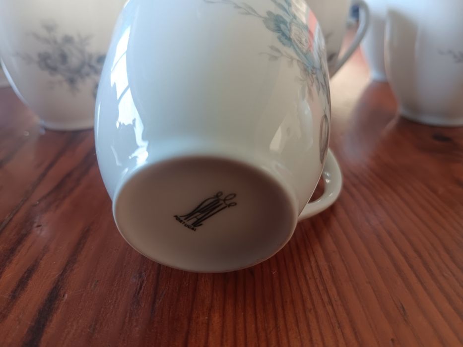 Serviço de café Spal de porcelana