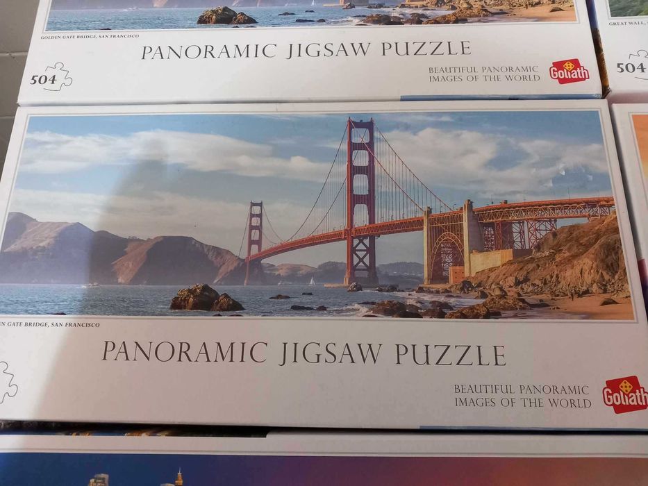 Panoramic Jigsaw Puzzles NOVO - vários com 25% de desconto