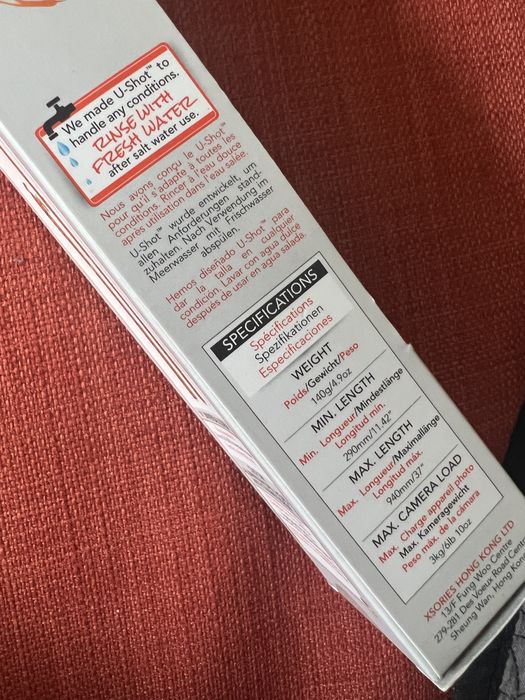 Cabo extensível para action camera